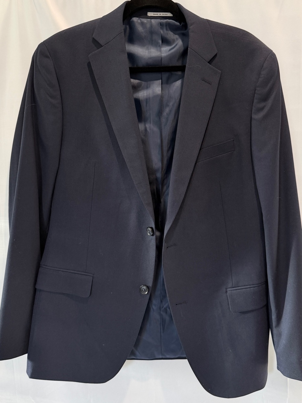Alfani Slim Fit Men's Navy Two-Button Sport Coat